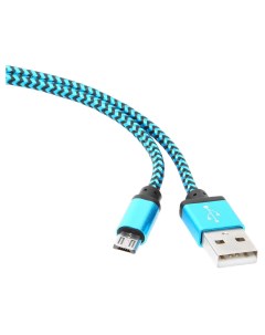 Кабель Cablexpert CC mUSB2bl USB2 0 соединительный USB A microB синий 1 0м Gembird
