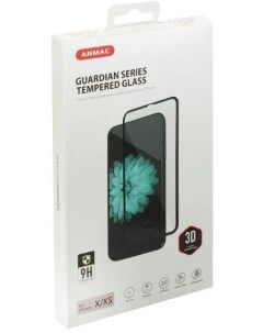 Защитное стекло для iPhone 11 Pro XS X Full Cover черный Anmac