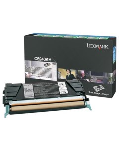 Картридж для лазерного принтера C5240KH черный оригинал Lexmark