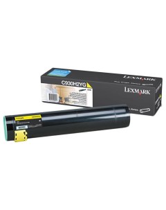 Картридж для лазерного принтера C930H2YG желтый оригинал Lexmark