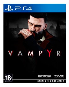 Игра Interactive Vampyr для PlayStation 4 Focus home