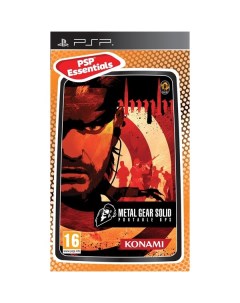 Игра Metal Gear Solid Portable Ops Essentials для PSP Nobrand