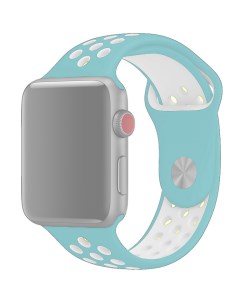 Ремешок APWTSIH38 36 для Apple Watch 1 6 SE 38 40 мм Мятно голубой Белый Innozone