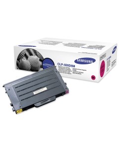 Картридж для лазерного принтера CLP 500D5M пурпурный оригинал Samsung