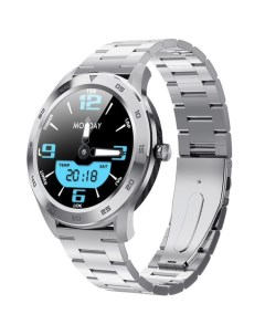 Смарт часы Vita для iPhone и Android Silver Metallic Band Smarus