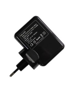 Сетевое зарядное устройство USB KMS AC09 4 порта 2 1A черный Promise mobile