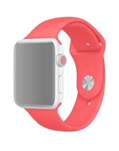 Ремешок для Apple Watch 1 6 SE силиконовый 42 44 мм Розовый APWTSI42 29 Innozone