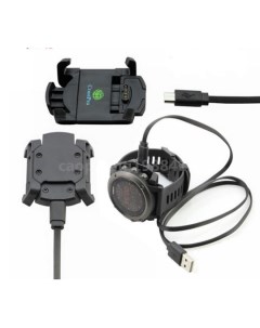 USB зарядное устройство кабель M27056 для Garmin Fenix 2 Fenix 3 HR HRM Quatix 3 Mypads
