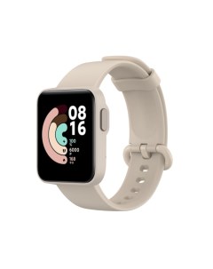 Ремешок Hypo для умных смарт часов Xiaomi Mi Watch Lite бежевый Mypads