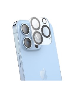 Стекло 3D с защитой всей группы камер Apple iPhone 14 Pro 14 Pro Max G13 черное Hoco
