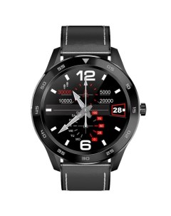 Смарт часы Smart Watch DT98 Leather Black Black Garsline