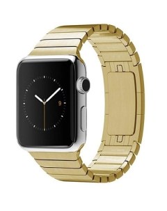 Ремешок для Apple Watch 38 mm Link bracelet золотой Alpen