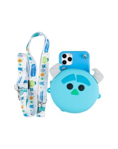 Чехол для iPhone 11 Pro с игрушкой сумочкой Sally из Monster Inc синий Smarty toys