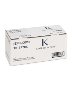 Тонер картридж для Kyocera Ecosys P5021cdn P5021cdw M5521cdn M5521cdw TK 5220K black 1 2K Nobrand