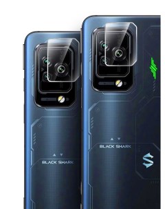 Гибридное защитное стекло на камеру Xiaomi Black Shark 5 Pro Brozo