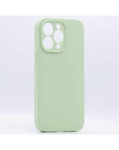 Чехол Silicone Cover для Iphone 13 Pro светло зеленый Silicone case