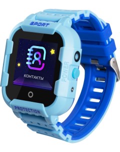 Смарт часы KT03 голубой Smart present