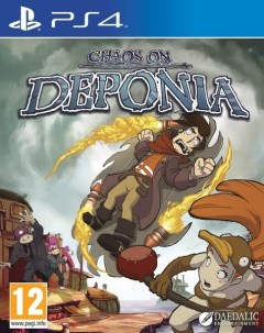 Игра Chaos on Deponia PS4 Daedalic entertainment