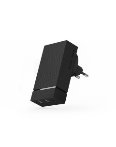 Сетевое зарядное устройство Smart Charger 2 USB 1 USB Type C grey Native union