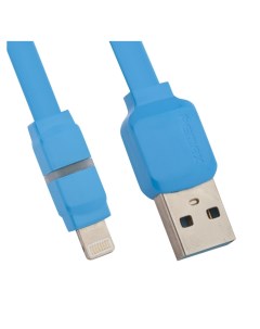 Дата кабель Breathe LED RC 029i USB Lightning 8 pin 2 1A 1 м Blue Remax