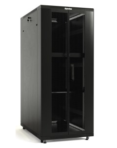 Серверный шкаф TTB 3261 DD RAL9004 цвет черный RAL 9004 разобранный Hyperline