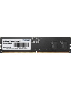 Оперативная память Patriot Signature 8Gb DDR5 4800MHz PSD58G520041 Patriot memory