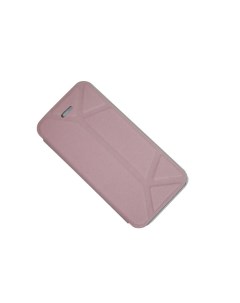 Чехол Iphone 5 5s флип smart панель козжзам пластик розовый Pisen