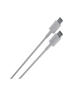 Дата кабель K71Sa Smart USB 3 0A PD 60W Type C TPE 1м White More choice
