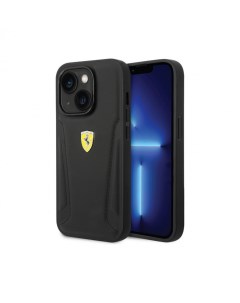 Чехол для iPhone 14 Plus с MagSafe Черный Ferrari