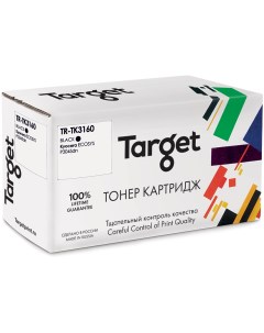 Картридж для лазерного принтера TK3160 Black совместимый Target