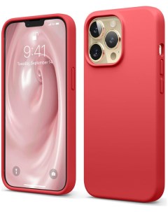 Чехол Soft silicone Liquid для iPhone 13 Pro цвет Красный ES13SC61PRO RD Elago