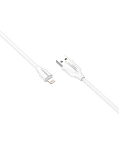 LS362 USB кабель Lightning 2m 2 4A медь 120 жил White Ldnio