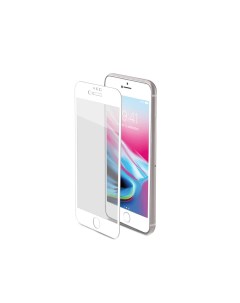 Стекло защитное 3DFull Glass Anti Blue ray для Apple iPhone 7 глянцевое белое Celly