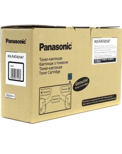 Картридж для лазерного принтера KX FAT431A7 черный оригинал Panasonic