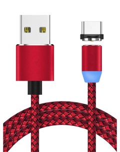 Кабель магнитный DC Magnetic USB USB Type C Red Zibelino