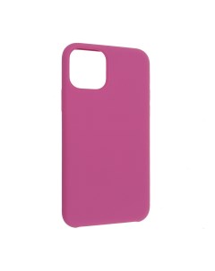 Чехол для Apple iPhone 11 Pro Slim Silicone 2 темно розовый Derbi