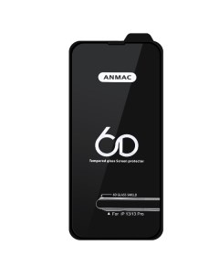Защитное стекло для iPhone 14 6D Black Anmac