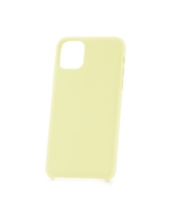 Чехол для Apple iPhone 11 Pro Max Slim Silicone 2 светло желтый Derbi