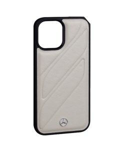 Чехол для iPhone 12 Pro Max Benz DIQ бежевый Mercedes-benz