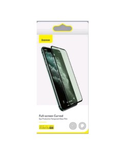 Защитное стекло для iPhone 11 Pro MAX 0 33mm черное Baseus