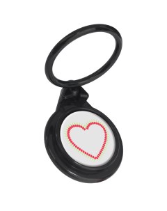 Кольцо держатель для телефона Сердце из тюльпанов Krutoff