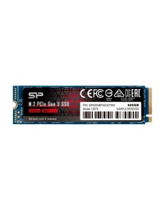 SSD накопитель UD70 M 2 2280 500 ГБ SP500GBP34UD7005 Silicon power