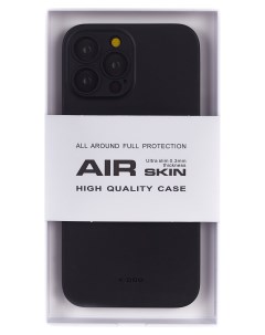 Чехол для iPhone 14 Pro Max High Quality Чёрный Air skin