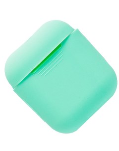 Чехол для кейса наушников Apple AirPods AirPods 2 силиконовый тонкий зеленый Promise mobile