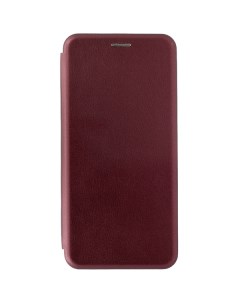 Чехол книжка для Xiaomi Poco F3 Бордовый Fashion case