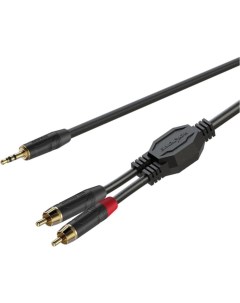 Кабель аудио 1xMini Jack 2xRCA GPTC140 2 2 0m Roxtone