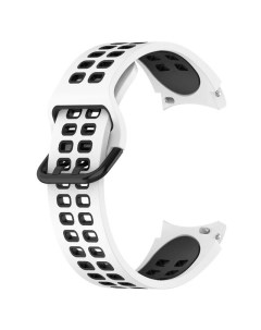 Ремешок для умных часов Galaxy Watch 5 бело черный Samsung