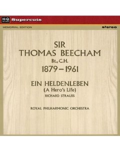 Richard Strauss Ein Heldenleben VINYL Sir Thomas Beecham Royal Philharmonic Orchestra Hi-q records