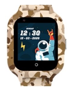 Смарт часы Smart Baby Watch KT22S коричневые Wonlex