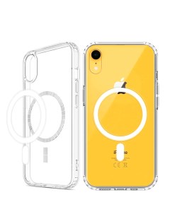 Чехол для iPhone XR с поддержкой MagSafe противоударный прозрачный Luckroute